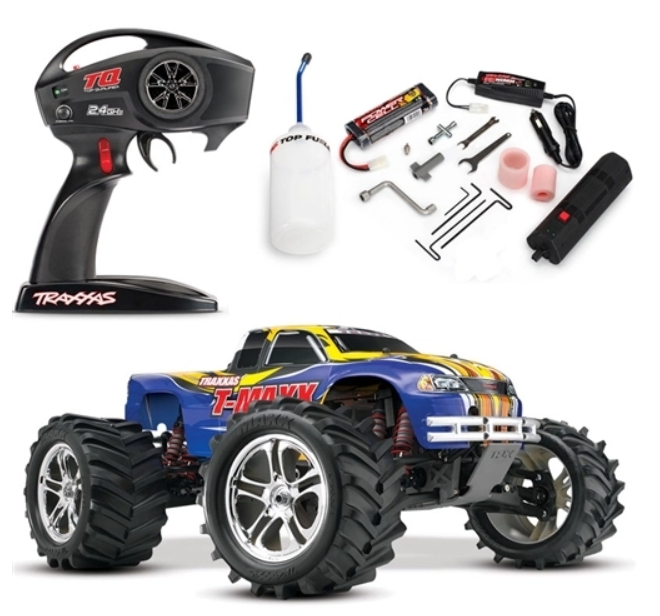 Traxxas T-Maxx 2.5 4WD Nitro RTR Monster Truck w/TQ 2.4GHz