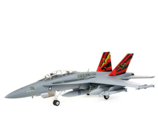 E-Flite F-18 80mm EDF Jet BNF Basic w/AS3X & SAFE Select